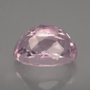 Kunzita rosa natural 7,17ct, corte oval, VVS
