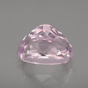 Kunzita rosa natural 5,63ct, corte oval, VVS-VS
