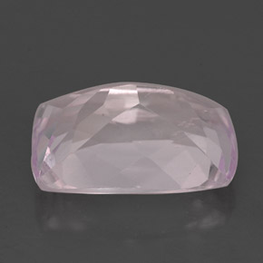 Kunzita rosa natural 7,47ct, almofada cortada, VS
