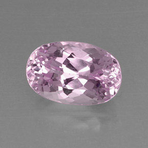 Kunzita Rosa Natural 7.41ct, Corte Oval, VVS-VS