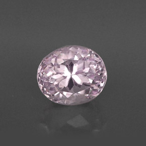 Kunzita rosa natural 4,82ct, corte oval, VVS-VS