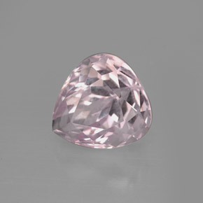 Kunzita rosa natural 3,43ct, formato de pêra, VVS-VS