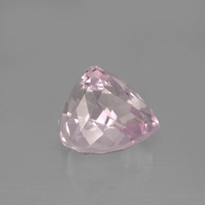 Kunzita rosa natural 3,43ct, formato de pêra, VVS-VS
