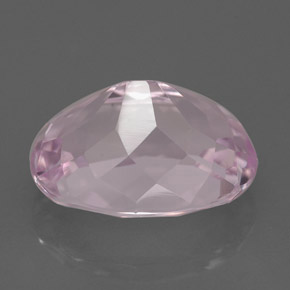 Kunzita rosa natural 5,90ct, corte oval, VVS