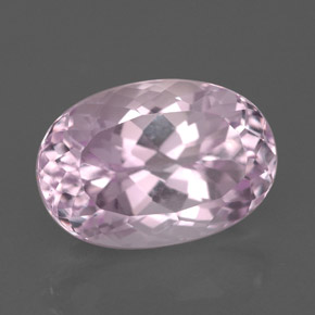 Kunzita rosa natural 5,35ct, corte oval, VVS-VS