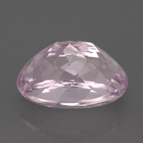 Kunzita rosa natural 5,35ct, corte oval, VVS-VS
