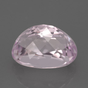 Kunzita rosa natural 5,77ct, corte oval, VVS-VS
