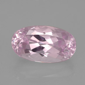 Kunzita Rosa Natural 6.60ct, Corte Oval, VVS-VS