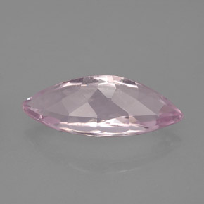 Kunzita rosa natural 6,61ct, marquise, VVS-VS