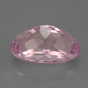 Kunzita rosa natural 10,10ct, corte oval, VVS-VS