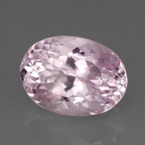 Kunzita Rosa Natural 3.21ct, Corte Oval, VVS-VS