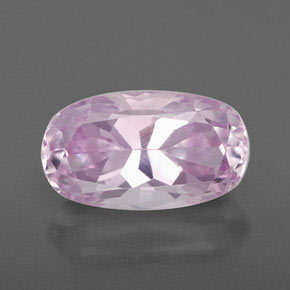 Kunzita rosa natural 4,77ct, corte oval, VVS