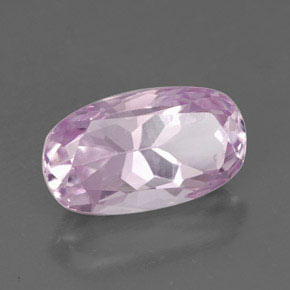 Kunzita rosa natural 4,77ct, corte oval, VVS