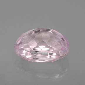 Kunzita rosa natural 5,79ct, corte oval, VVS-VS