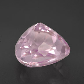 Kunzita Rosa Natural 4.66ct, Formato de pêra, VVS-VS