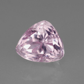 Kunzita rosa natural 3,97ct, trillion, VVS-VS
