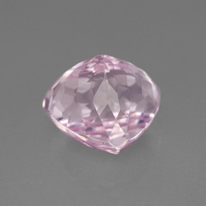 Kunzita rosa natural 3,97ct, trillion, VVS-VS