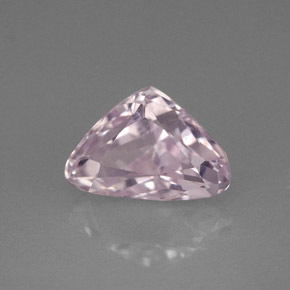 Kunzita rosa natural 2,45ct, trillion, VVS-VS