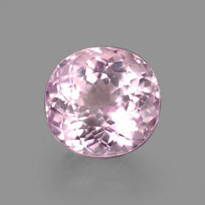 Kunzita Rosa Natural 5.53ct, Corte Oval, VVS-VS