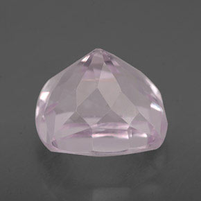 Kunzita rosa natural 5,35ct, almofada cortada, VVS-VS