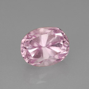 Kunzita Rosa Natural 3.73ct, Corte Oval, VS