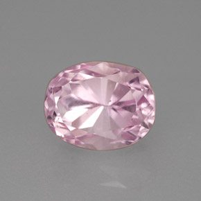 Kunzita Rosa Natural 3.73ct, Corte Oval, VS