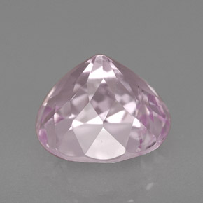 Kunzita rosa natural 4,52ct, corte oval, VS