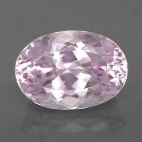 Kunzita Rosa Natural 6.71ct, Corte Oval, VVS