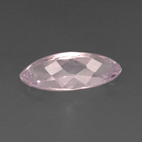 Kunzita rosa natural 7,61ct, marquise, VVS-VS