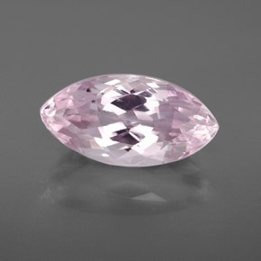 Kunzita rosa natural 5,79ct, marquise, VVS-VS