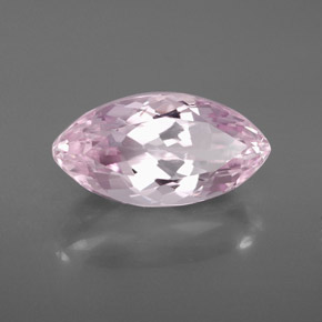 Kunzita rosa natural 5,79ct, marquise, VVS-VS