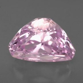 Kunzita rosa natural 4,34ct, forma extravagante, VS