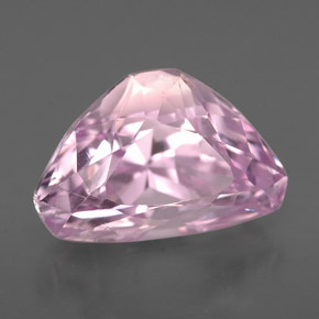 Kunzita rosa natural 4,34ct, forma extravagante, VS