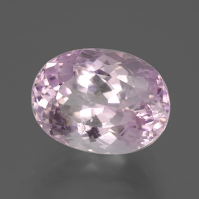 Kunzita rosa natural 6,71ct, corte oval, VS