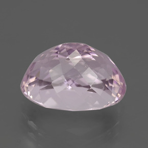 Kunzita rosa natural 6,71ct, corte oval, VS
