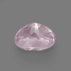 Kunzita rosa natural 5,63ct, corte oval, VVS-VS