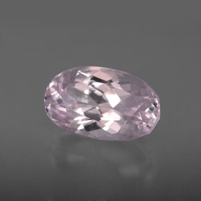 Kunzita rosa natural 4,05ct, corte oval, VVS-VS