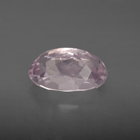 Kunzita rosa natural 4,05ct, corte oval, VVS-VS