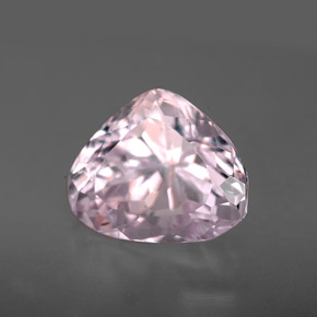 Kunzita rosa natural 5,10ct, formato de pêra, VVS-VS
