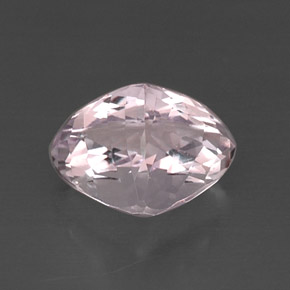 Kunzita rosa natural 8,63ct, trillion, VVS-VS