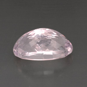 Kunzita rosa natural 14,70ct, corte oval, VVS-VS