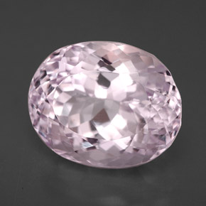 Kunzita rosa natural 8,04ct, corte oval, VVS-VS