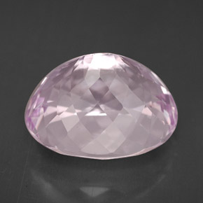 Kunzita rosa natural 8,04ct, corte oval, VVS-VS