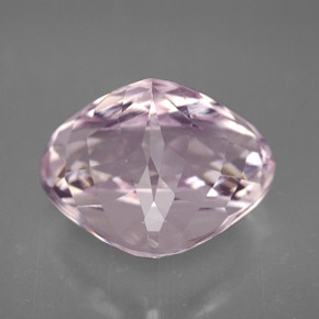 Kunzita rosa natural 10,60ct, formato de pêra, VVS