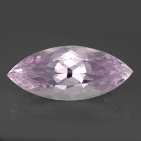 Kunzita rosa natural 11,84ct, marquise, VVS-VS