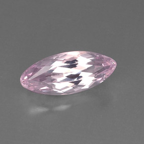 Kunzita rosa natural 6,44ct, marquise, VS