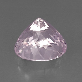 Kunzita rosa natural 11,27ct, corte oval, VVS