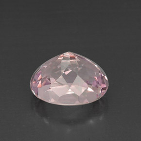 Kunzita rosa natural 8,64ct, corte oval, VS
