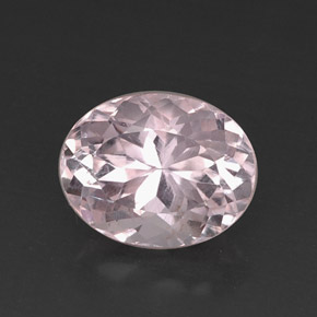 Kunzita Rosa Natural 10.97ct, Corte Oval, VVS