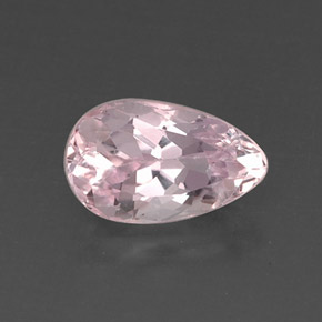 Kunzita Rosa Natural 5.28ct, Formato de pêra, VVS-VS